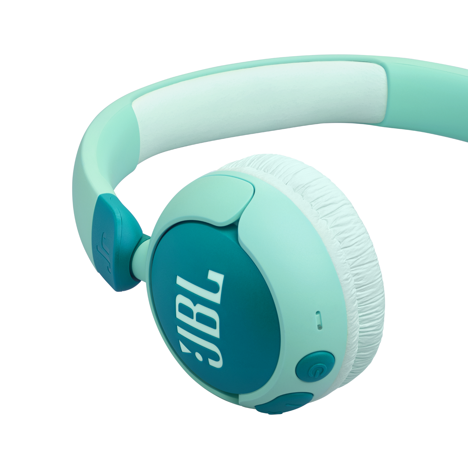 JBL Junior 320BT - Green - Wireless on-ear kids headphones - Bottom